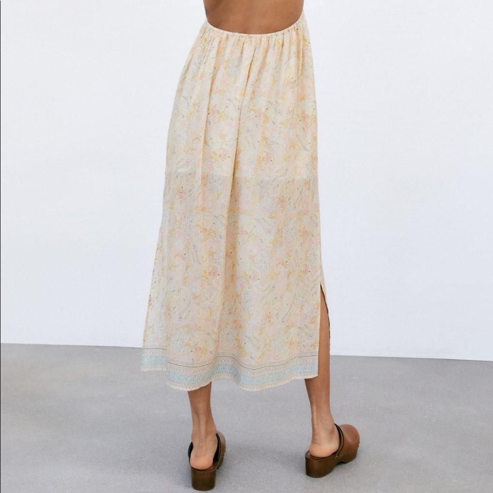 NWT ZARA COMBINATION CROCHET DRESS - Picture 5 of 10